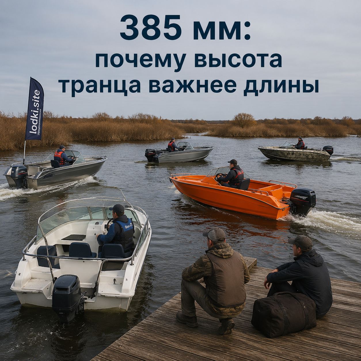 385 мм: почему высота транца важнее длины