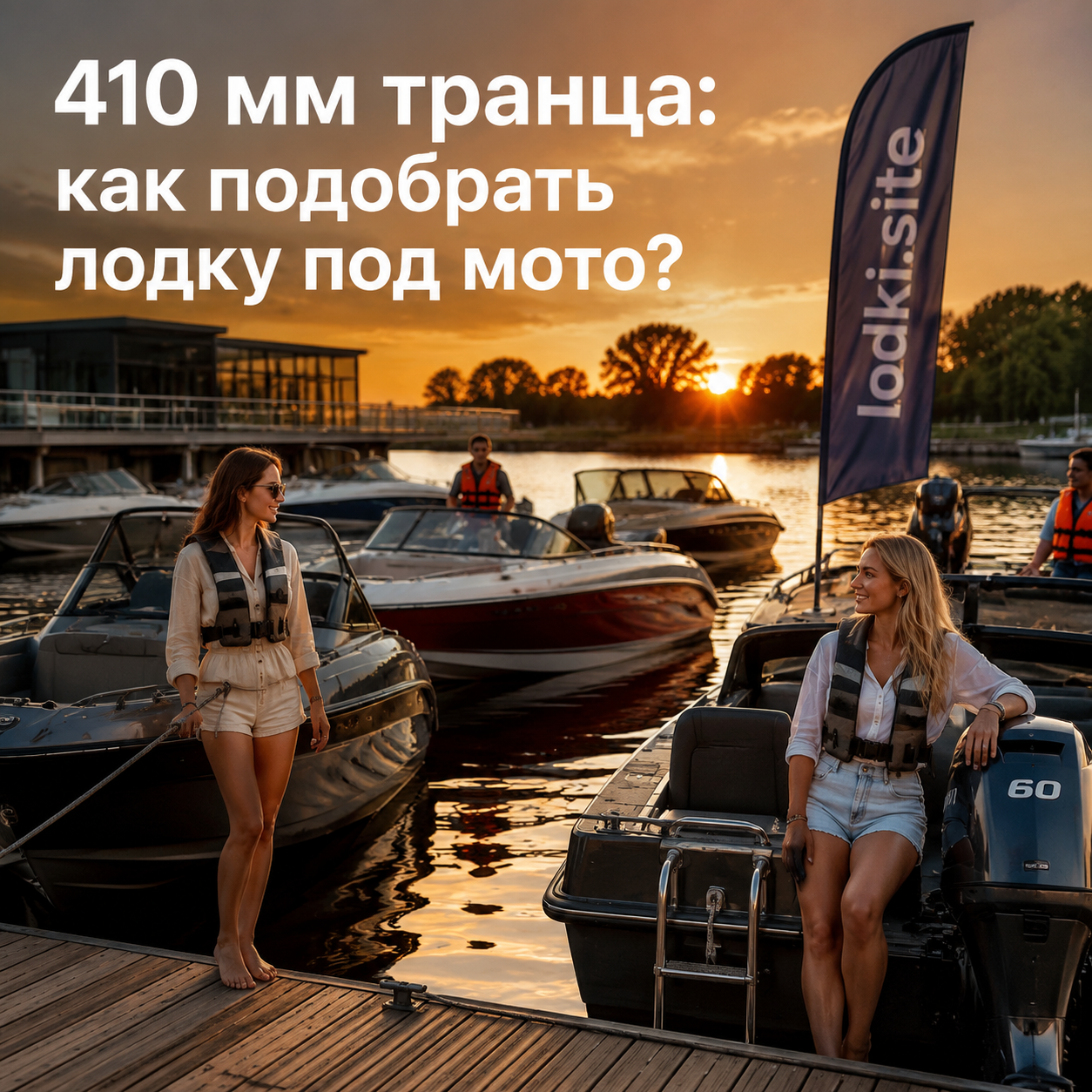 410 мм транца: как подобрать лодку под мотор