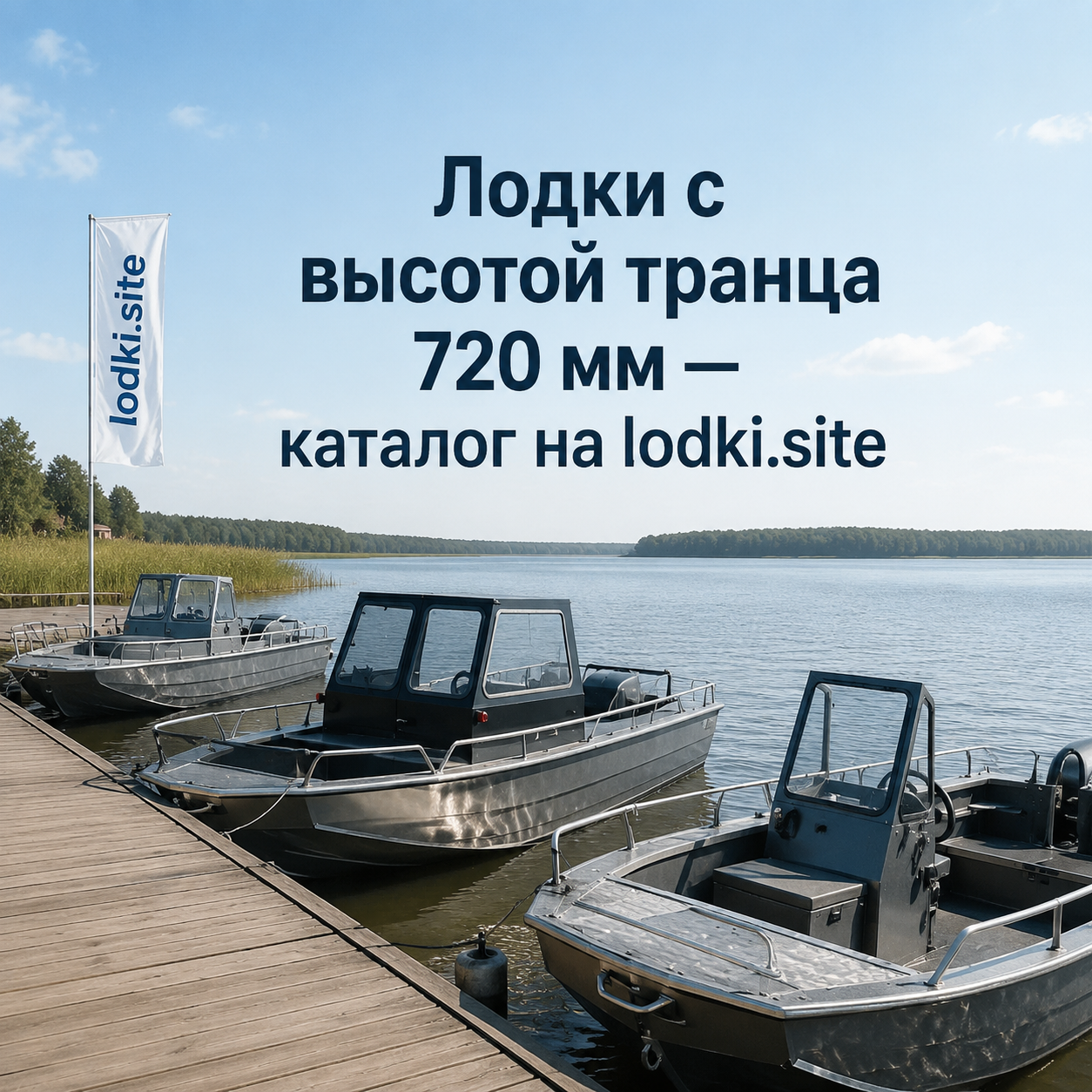 Лодки с высотой транца 720 мм — каталог на lodki.site