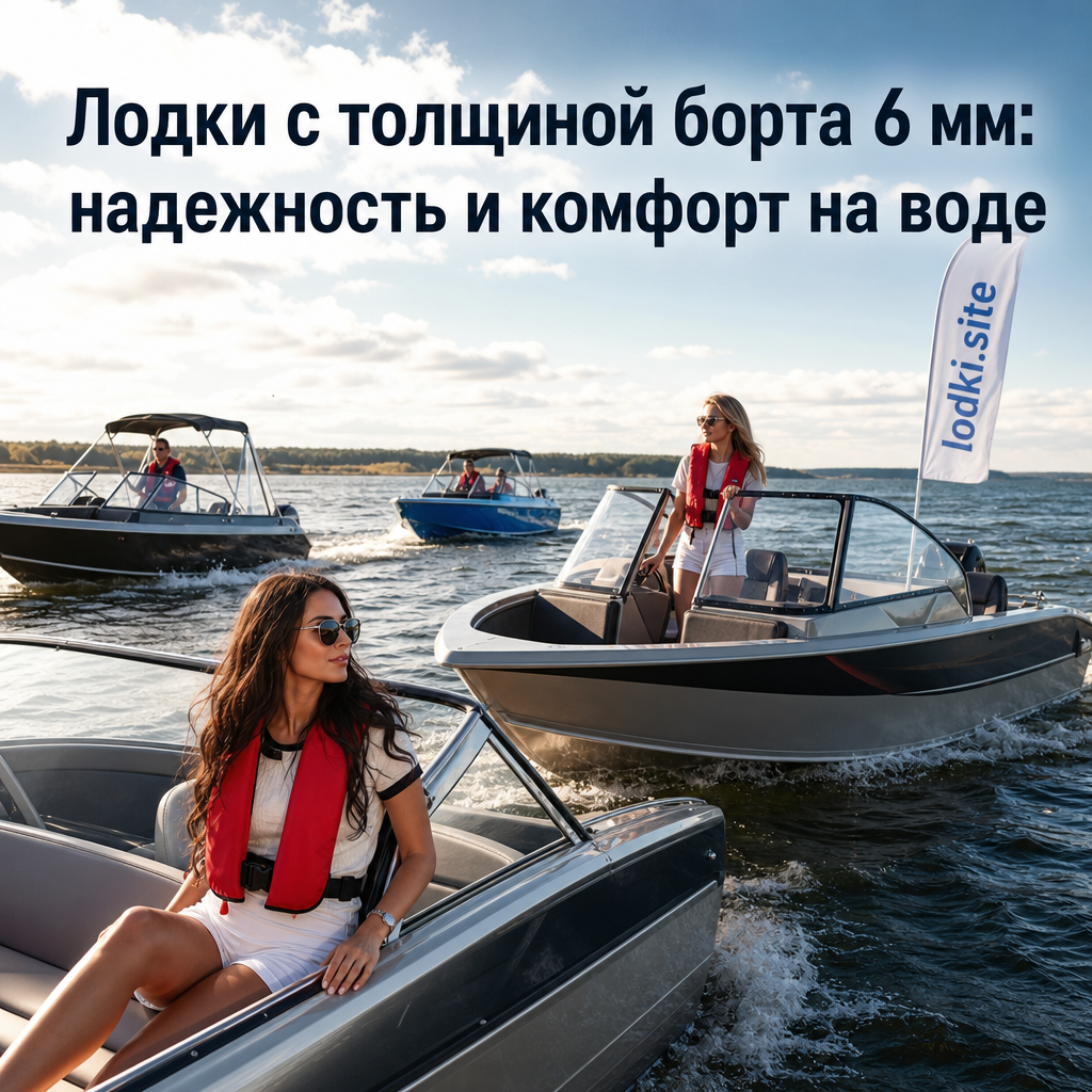 Лодки с толщиной борта 6 мм: надежность и комфорт на воде