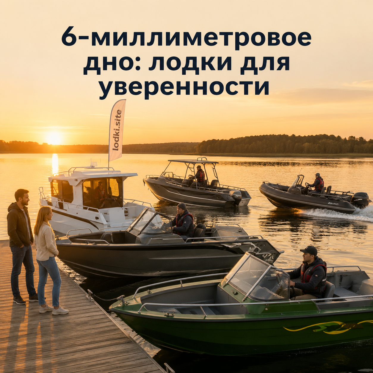 6-миллиметровое дно: лодки для уверенности