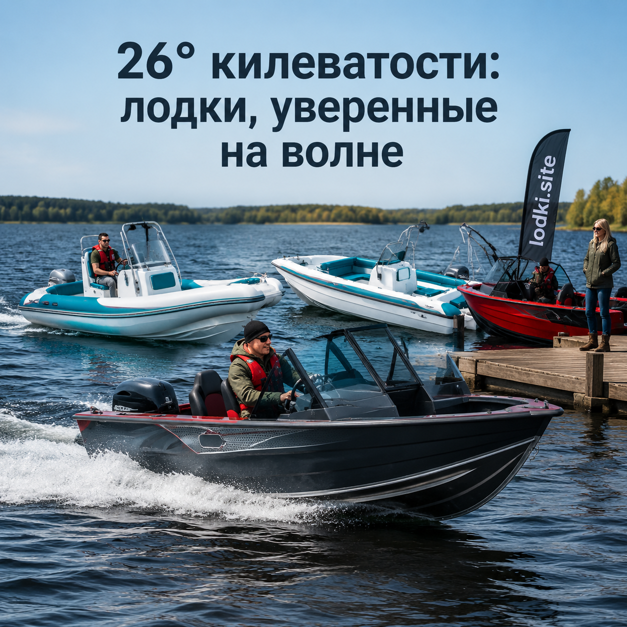26° килеватости: лодки, уверенные на волне