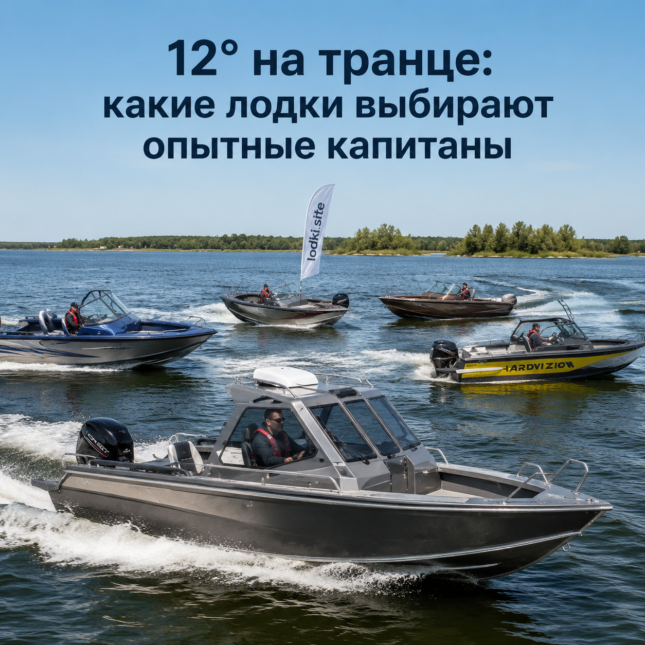 12° на транце: какие лодки выбирают опытные капитаны
