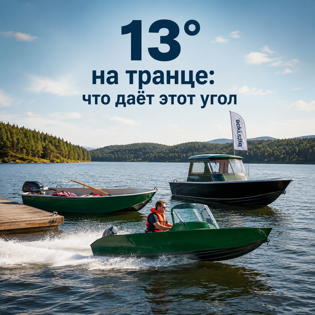 13° на транце: что даёт этот угол