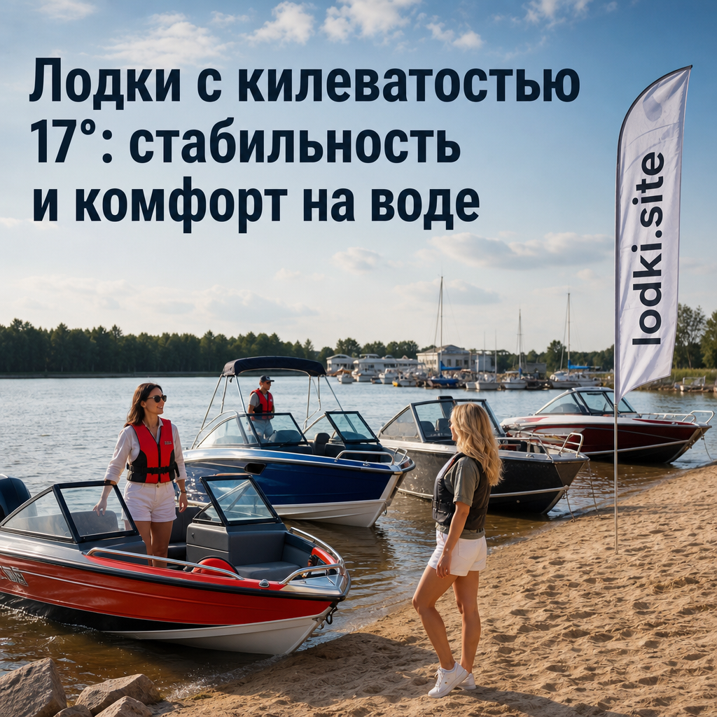 Лодки с килеватостью 17°: стабильность и комфорт на воде