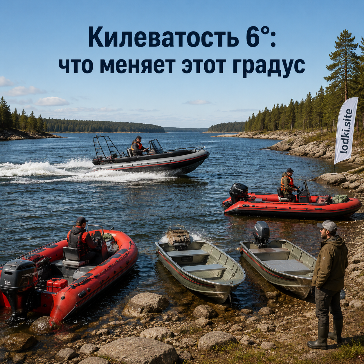 Килеватость 6°: что меняет этот градус