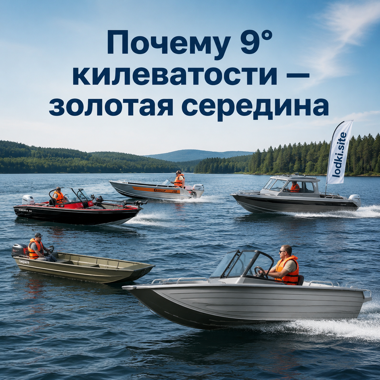 Почему 9° килеватости — золотая середина