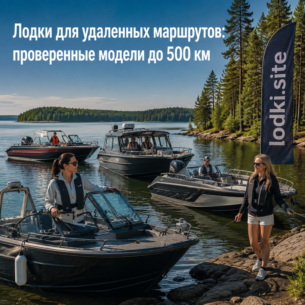 Лодки для удаленных маршрутов: проверенные модели до 500 км