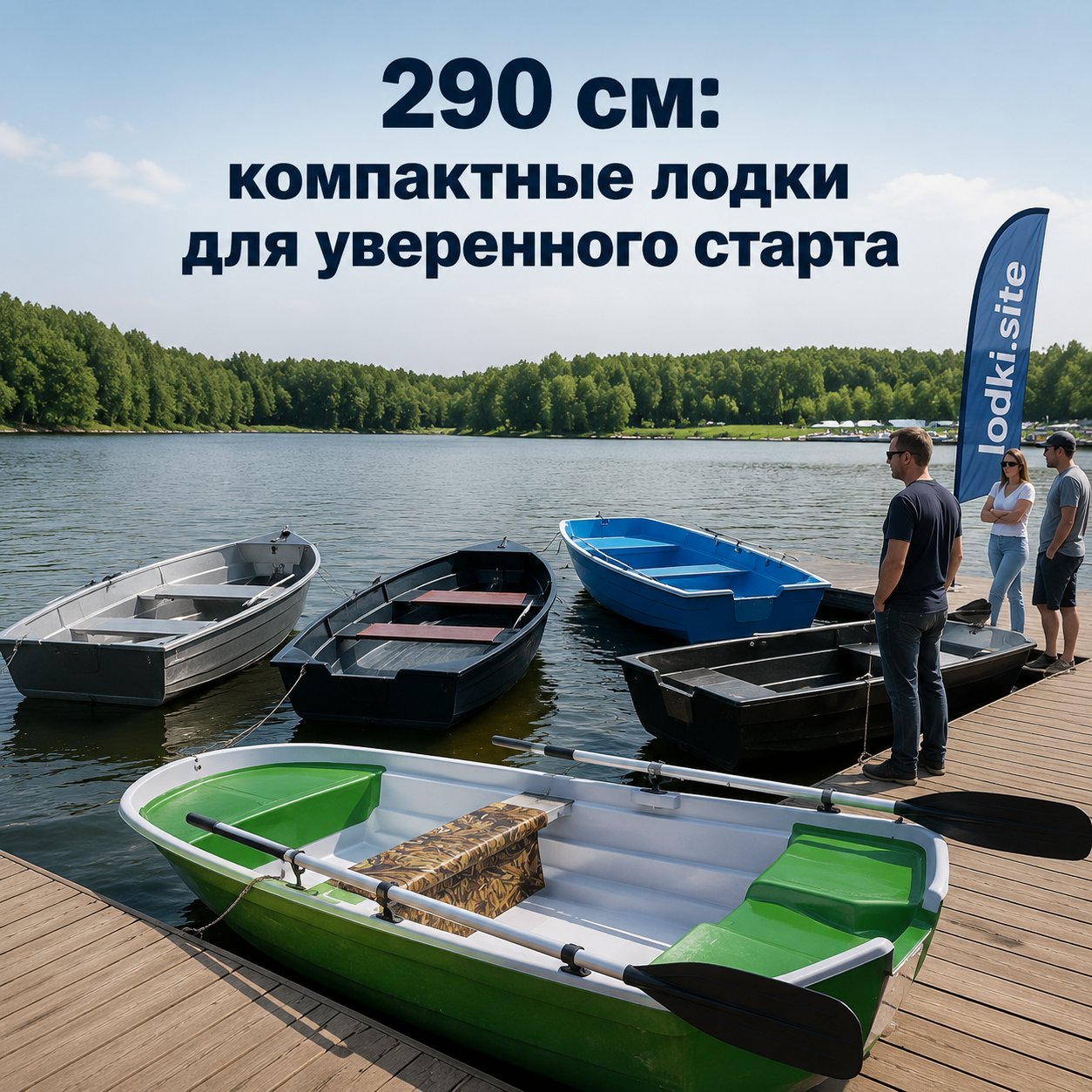 290 см: компактные лодки для уверенного старта