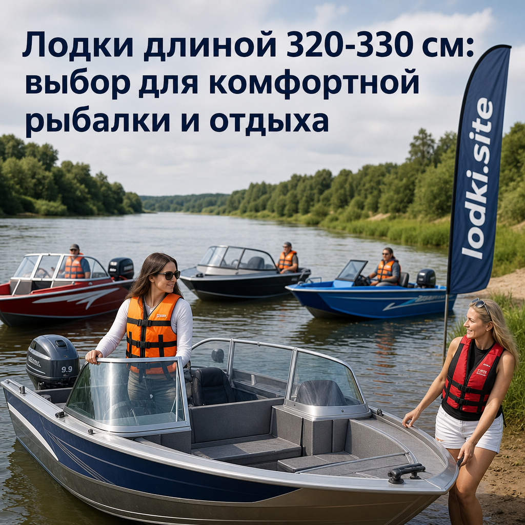 Лодки длиной 320-330 см: выбор для комфортной рыбалки и отдыха