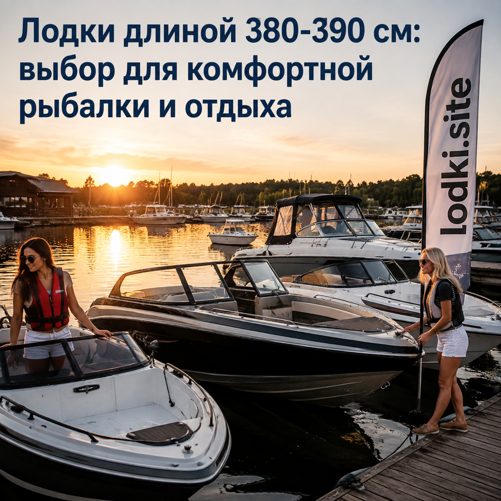Лодки длиной 380-390 см: выбор для комфортной рыбалки и отдыха