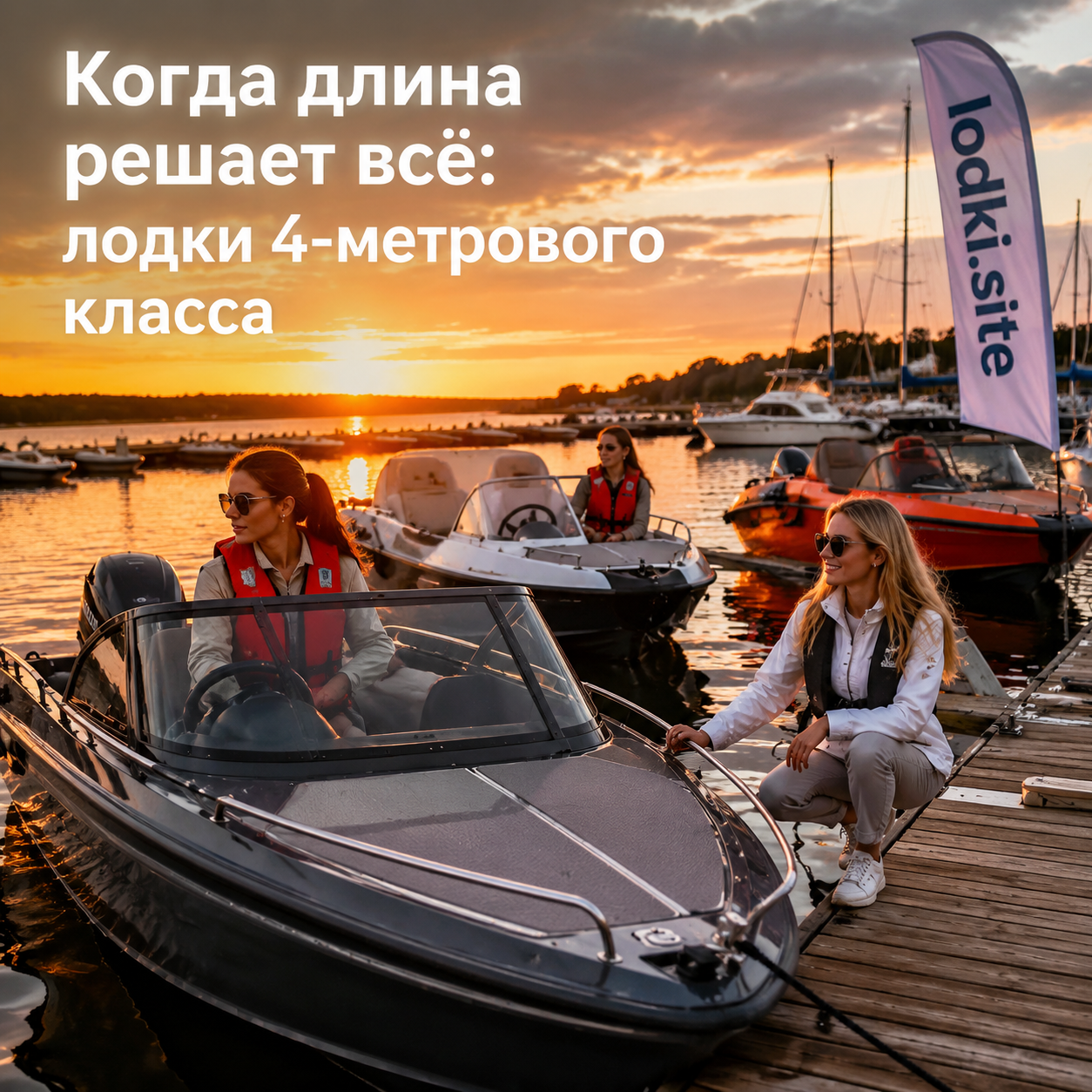 Когда длина решает всё: лодки 4-метрового класса
