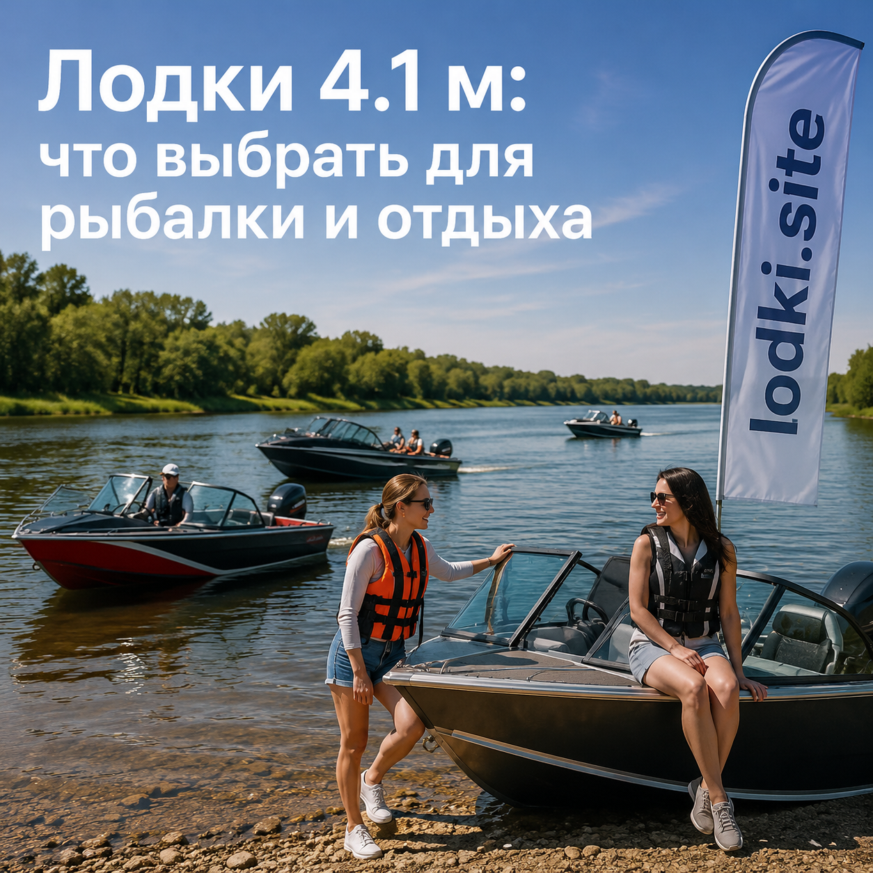 Лодки 4.1 м: что выбрать для рыбалки и отдыха