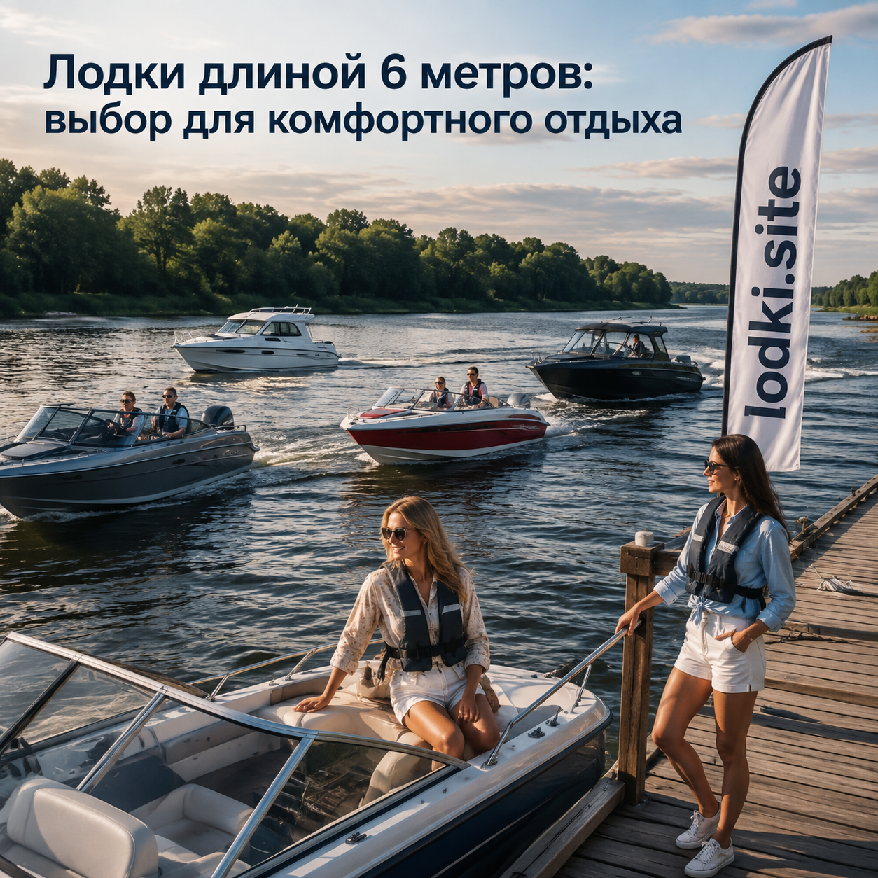 Лодки длиной 6 метров: выбор для комфортного отдыха