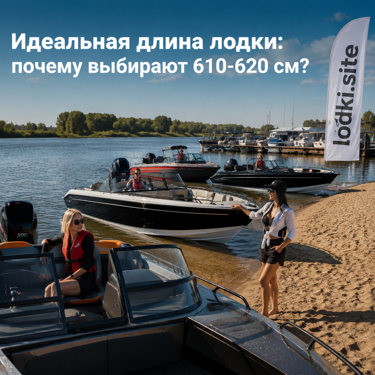Идеальная длина лодки: почему выбирают 610-620 см?