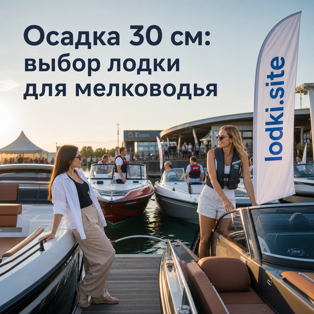 Осадка 30 см: выбор лодки для мелководья