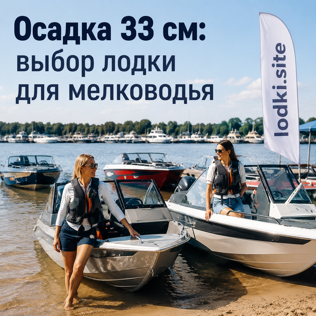 Осадка 33 см: выбор лодки для мелководья