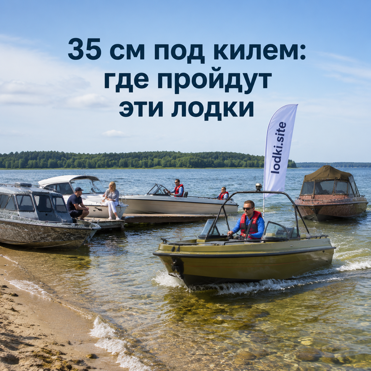 35 см под килем: где пройдут эти лодки