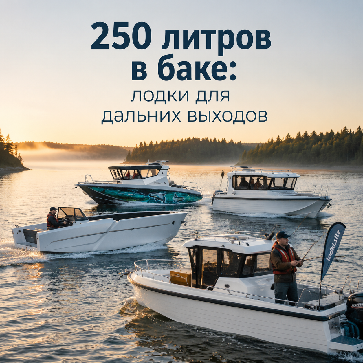 250 литров в баке: лодки для дальних выходов