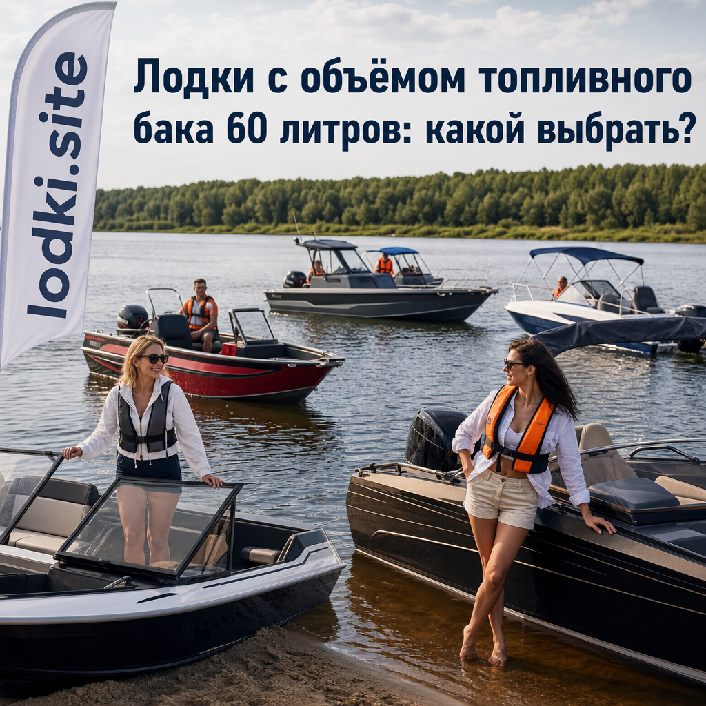 Лодки с объёмом топливного бака 60 литров: какой выбрать?