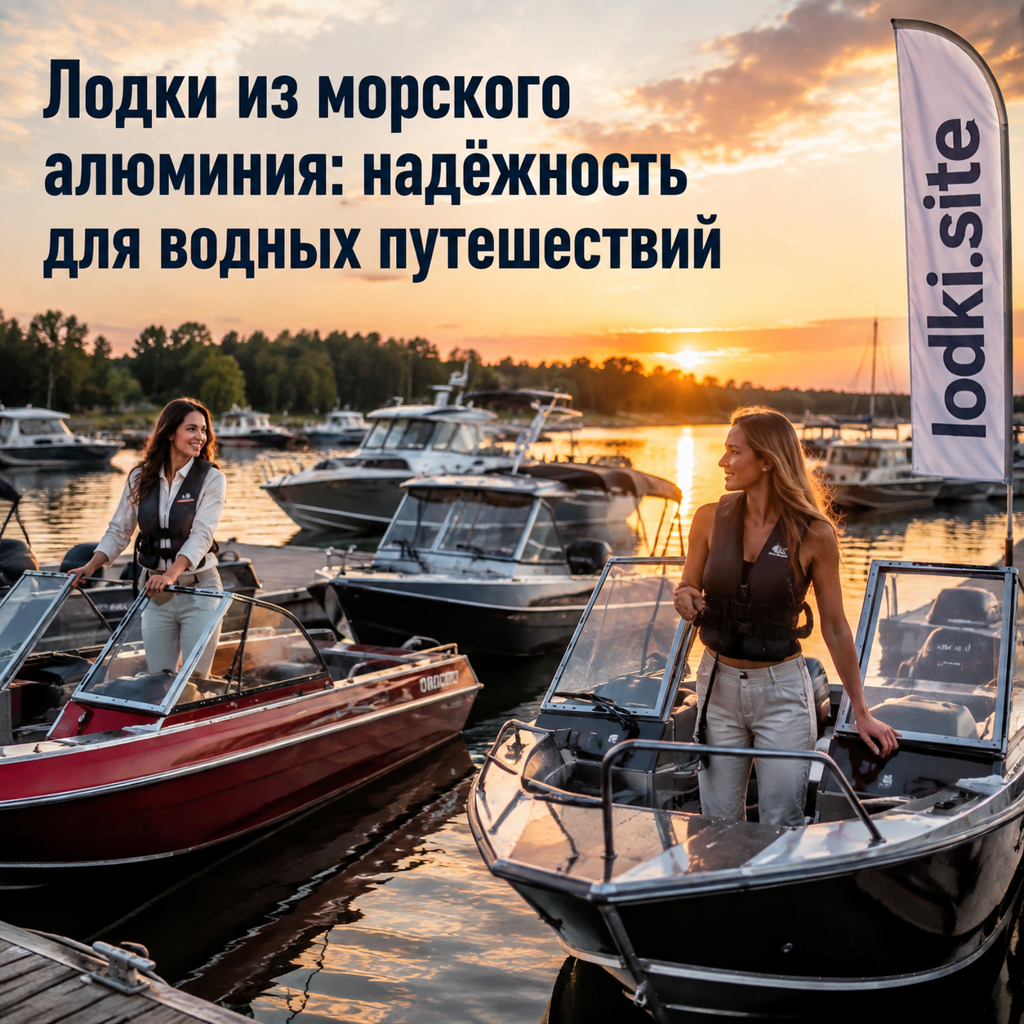Лодки из морского алюминия: надёжность для водных путешествий