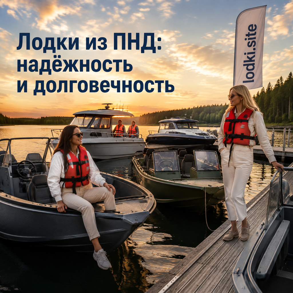 Лодки из ПНД: надёжность и долговечность