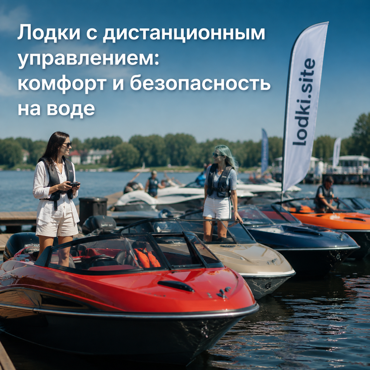 Лодки с дистанционным управлением: комфорт и безопасность на воде