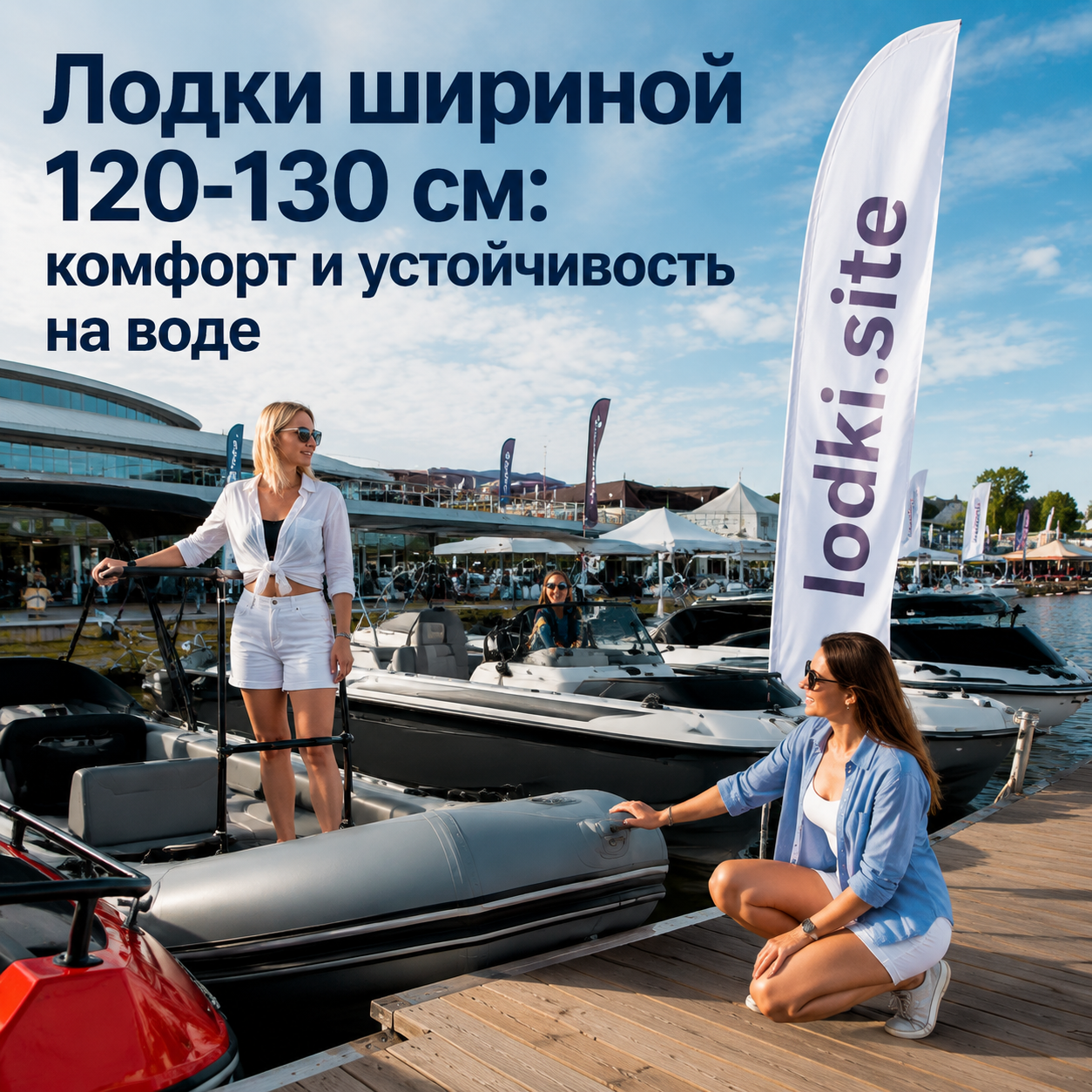 Лодки шириной 120-130 см: комфорт и устойчивость на воде