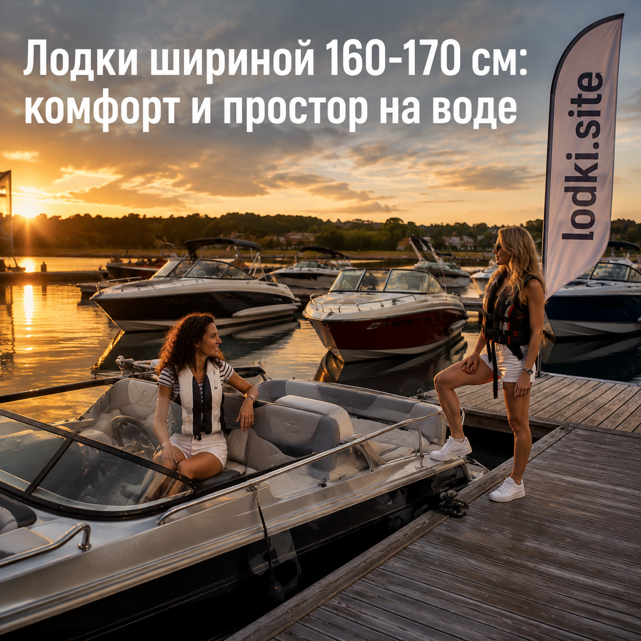 Лодки шириной 160-170 см: комфорт и простор на воде