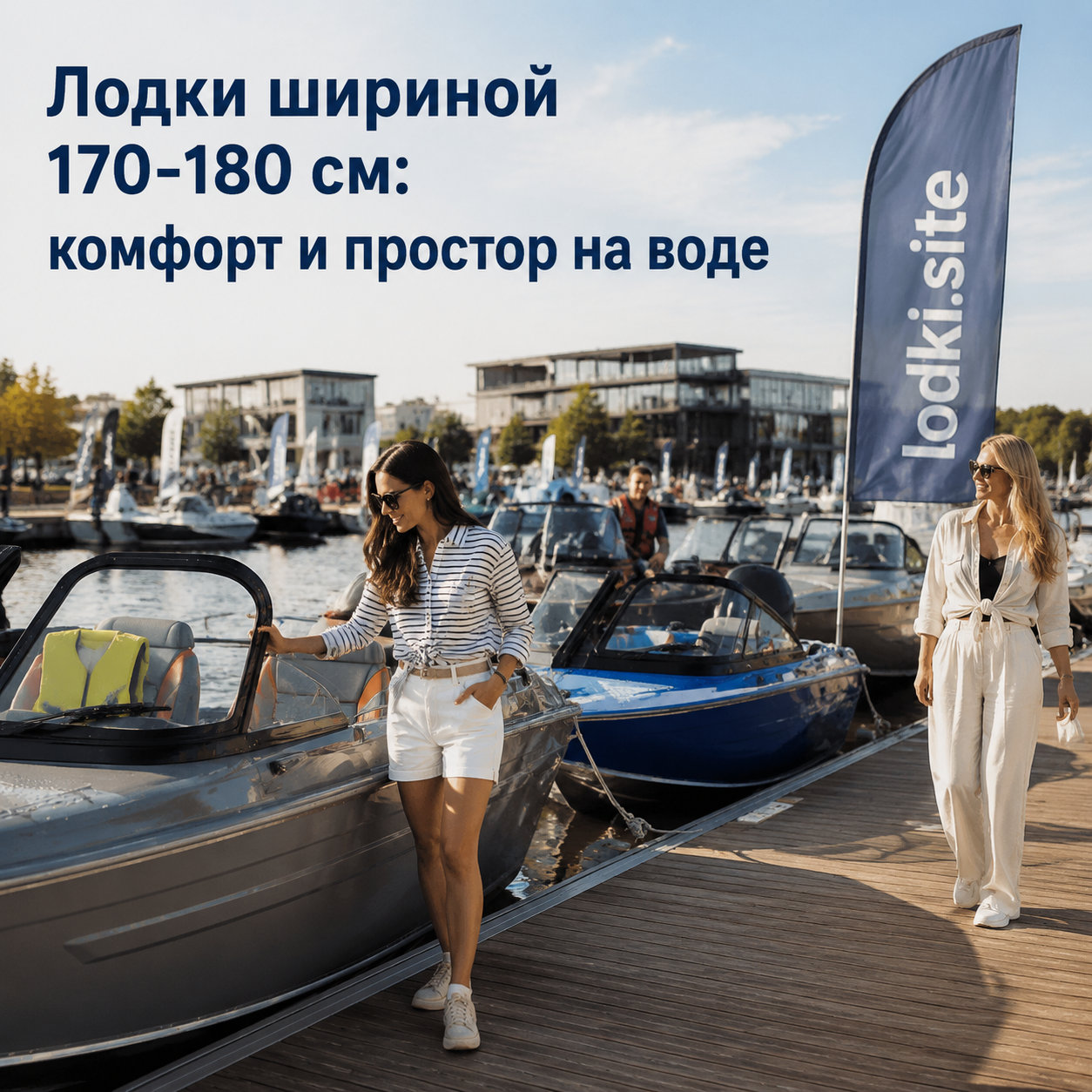Лодки шириной 170-180 см: комфорт и простор на воде