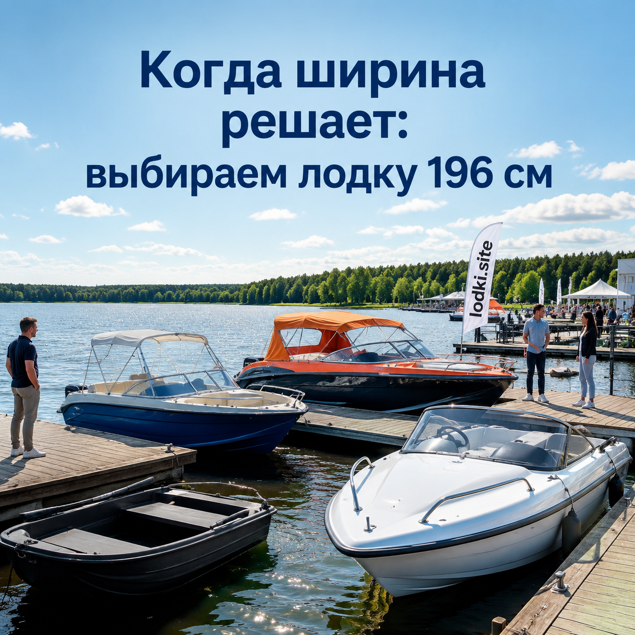 Когда ширина решает: выбираем лодку 196 см