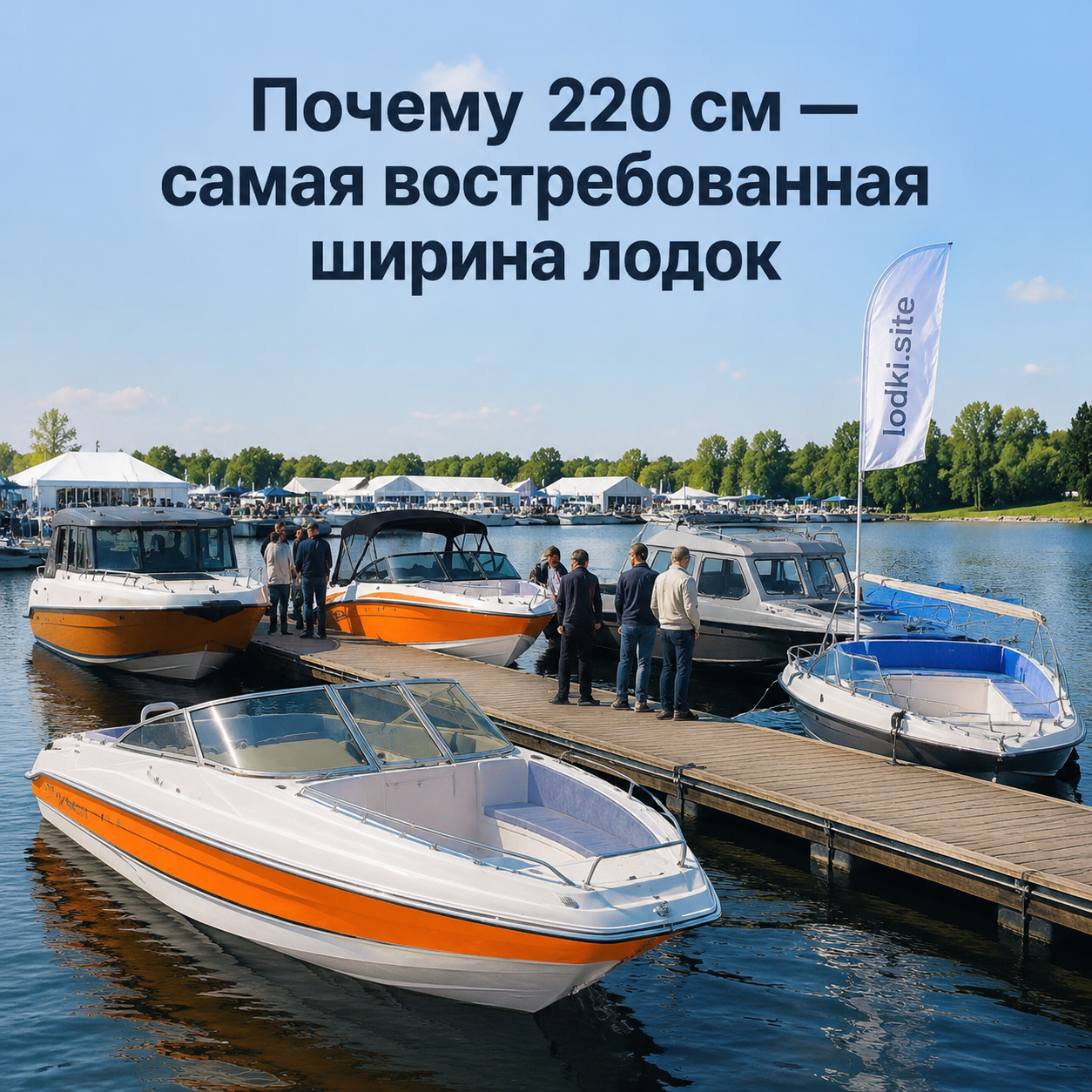 Почему 220 см — самая востребованная ширина лодок