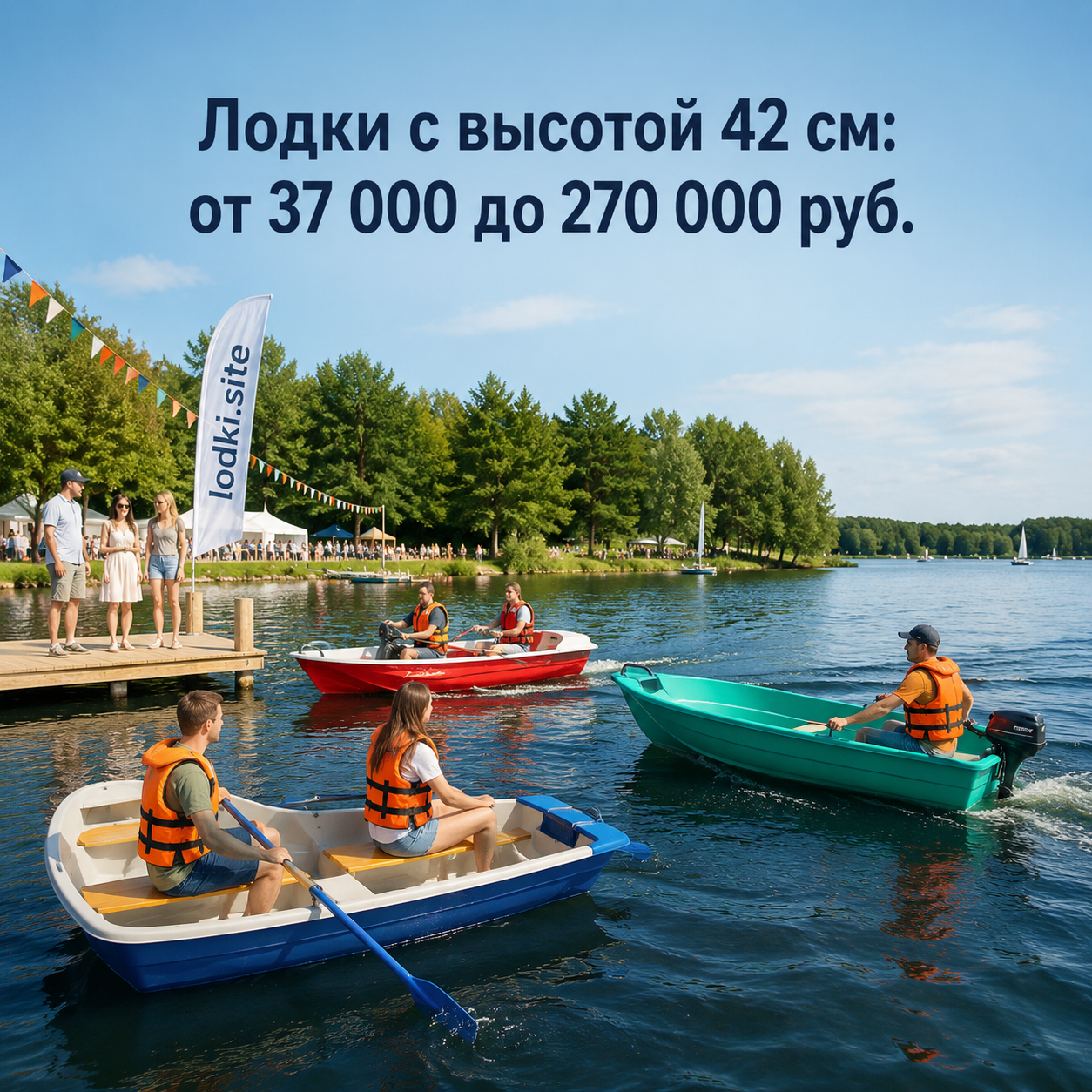 Лодки с высотой 42 см: от 37 000 до 270 000 руб.