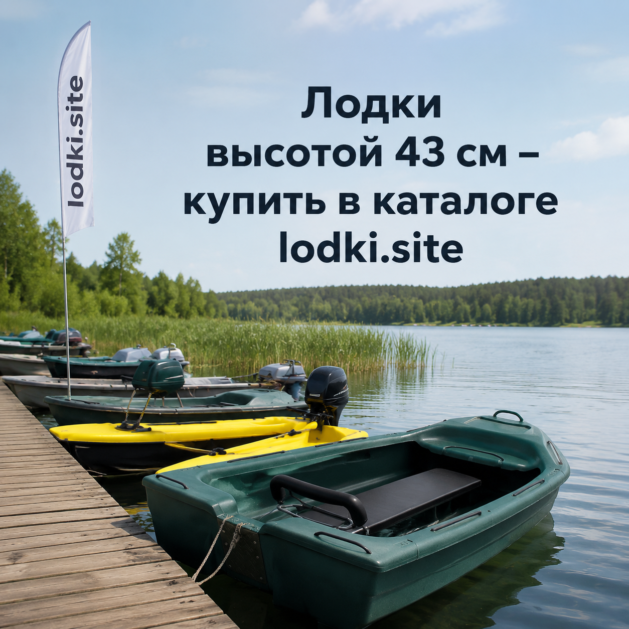 Лодки высотой 43 см – купить в каталоге lodki.site