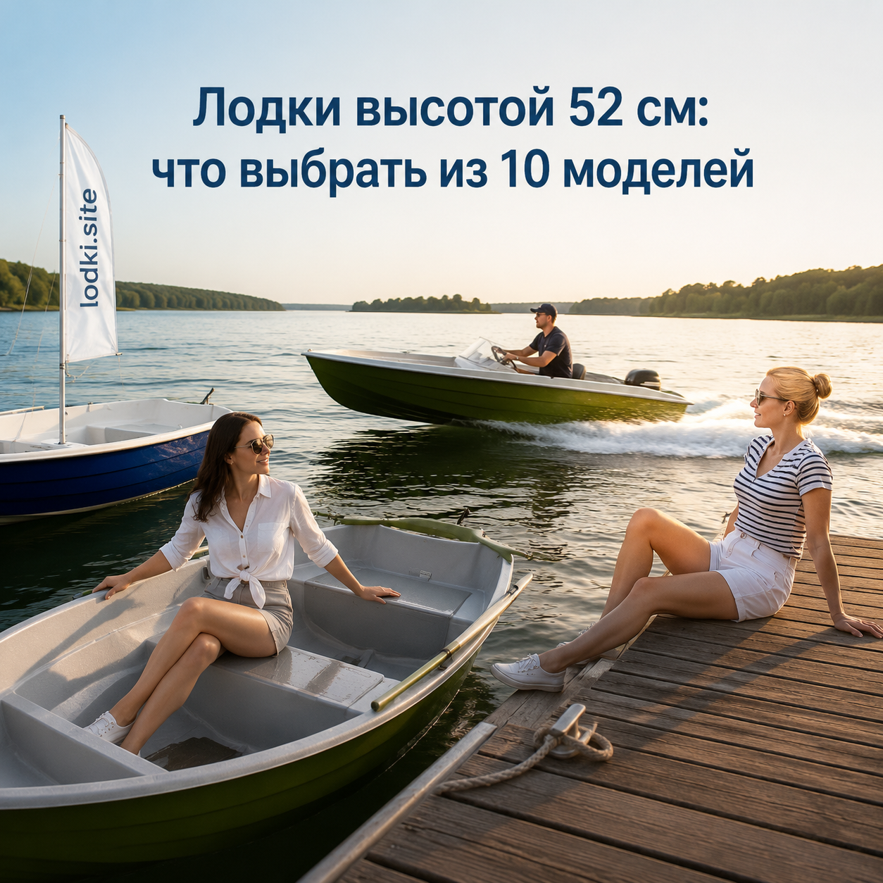 Лодки высотой 52 см: что выбрать из 10 моделей
