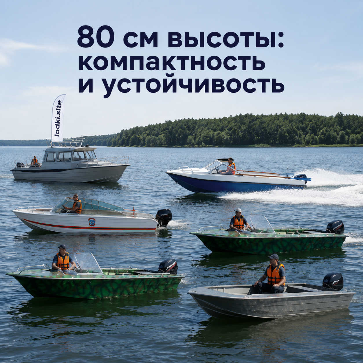80 см высоты: компактность и устойчивость