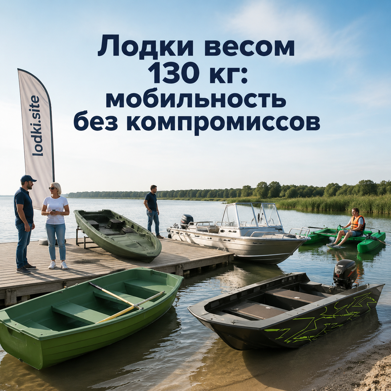 Лодки весом 130 кг: мобильность без компромиссов