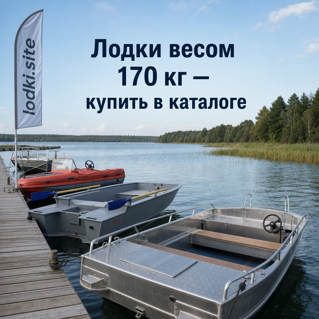 Лодки весом 170 кг — купить в каталоге