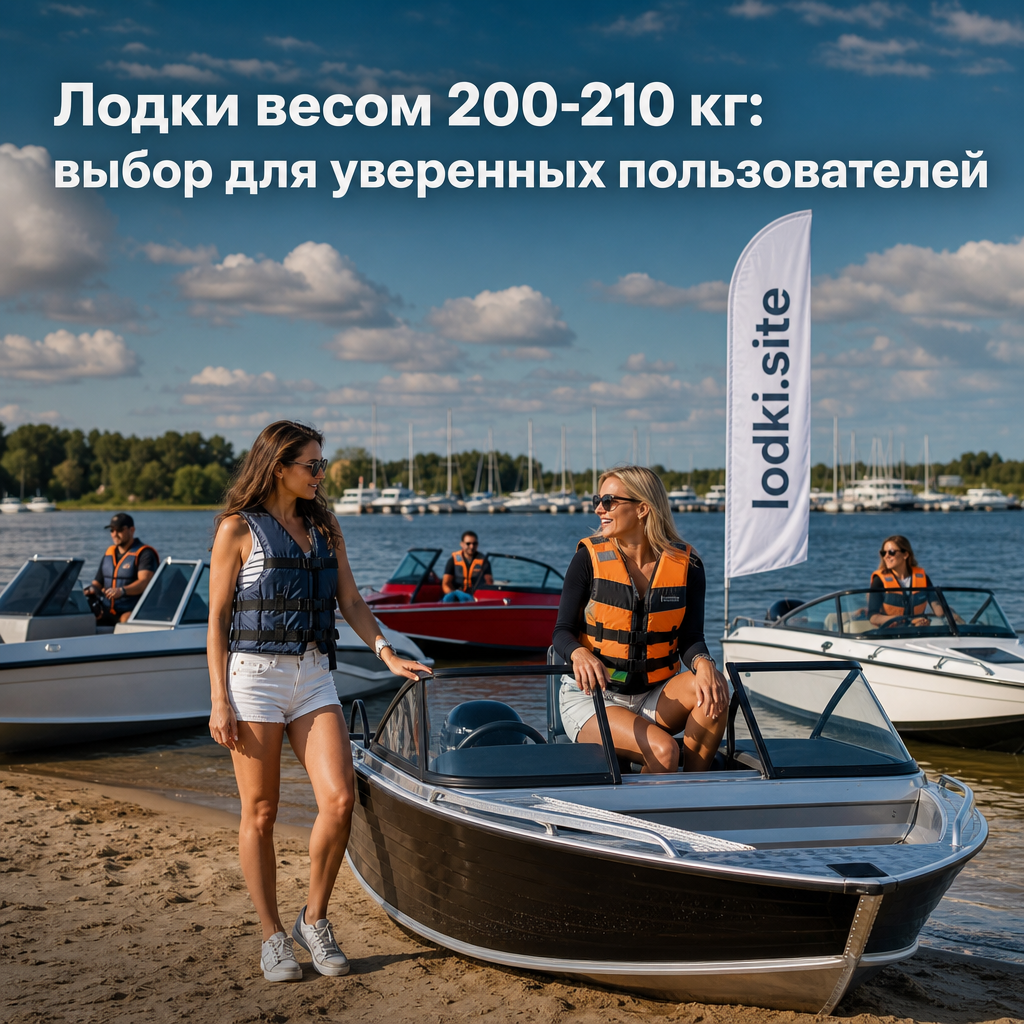 Лодки весом 200-210 кг: выбор для уверенных пользователей