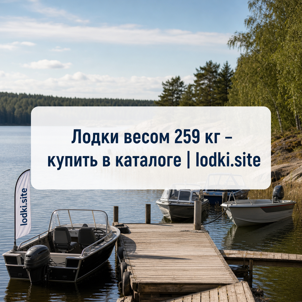 Лодки весом 259 кг – купить в каталоге | lodki.site