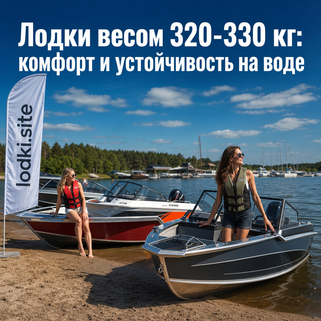 Лодки весом 320-330 кг: комфорт и устойчивость на воде