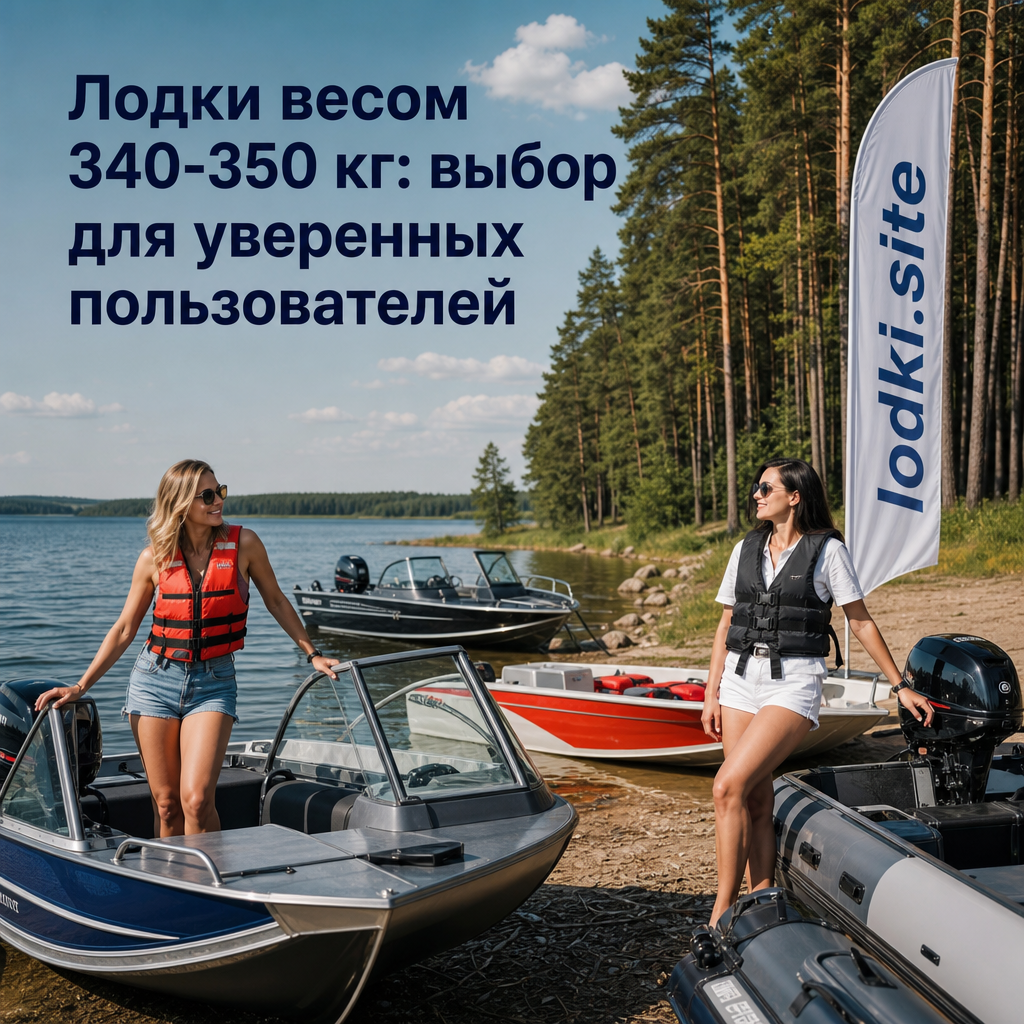 Лодки весом 340-350 кг: выбор для уверенных пользователей