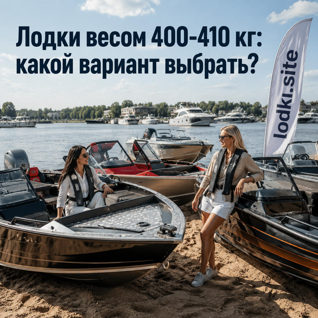 Лодки весом 400-410 кг: какой вариант выбрать?