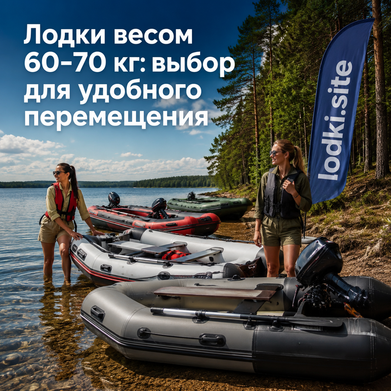 Лодки весом 60-70 кг: выбор для удобного перемещения