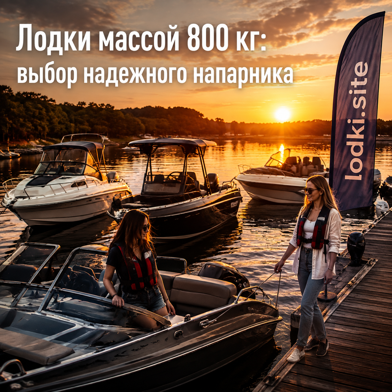 Лодки массой 800 кг: выбор надежного напарника