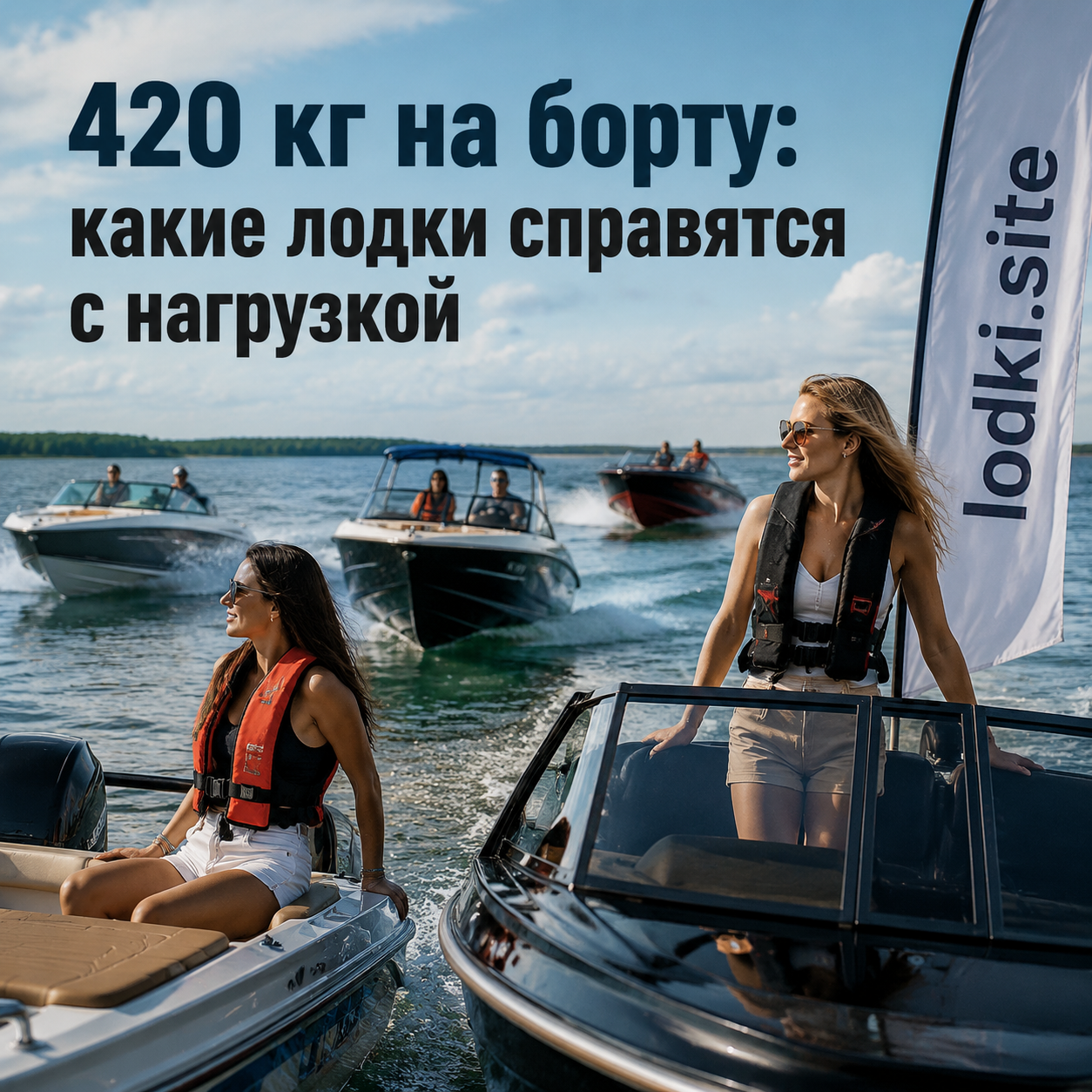 420 кг на борту: какие лодки справятся с нагрузкой