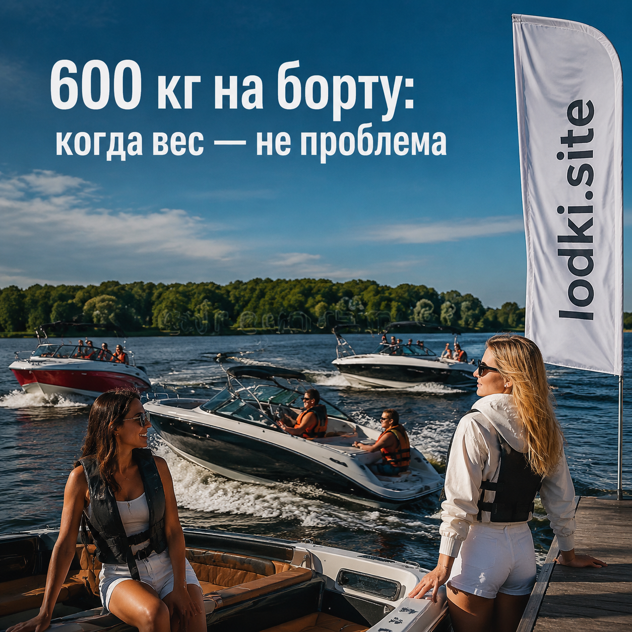 600 кг на борту: когда вес — не проблема