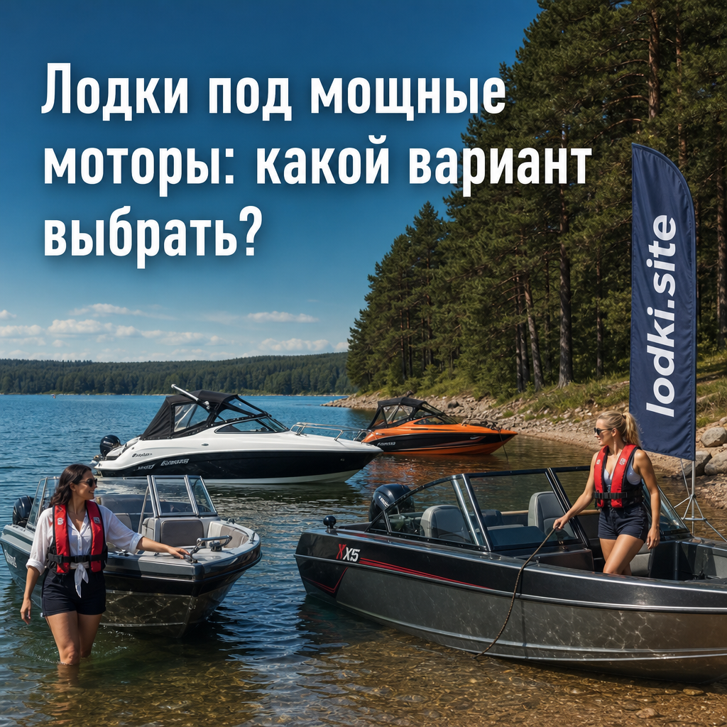 Лодки под мощные моторы: какой вариант выбрать?