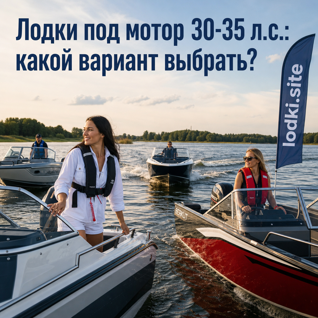Лодки под мотор 30-35 л.с.: какой вариант выбрать?