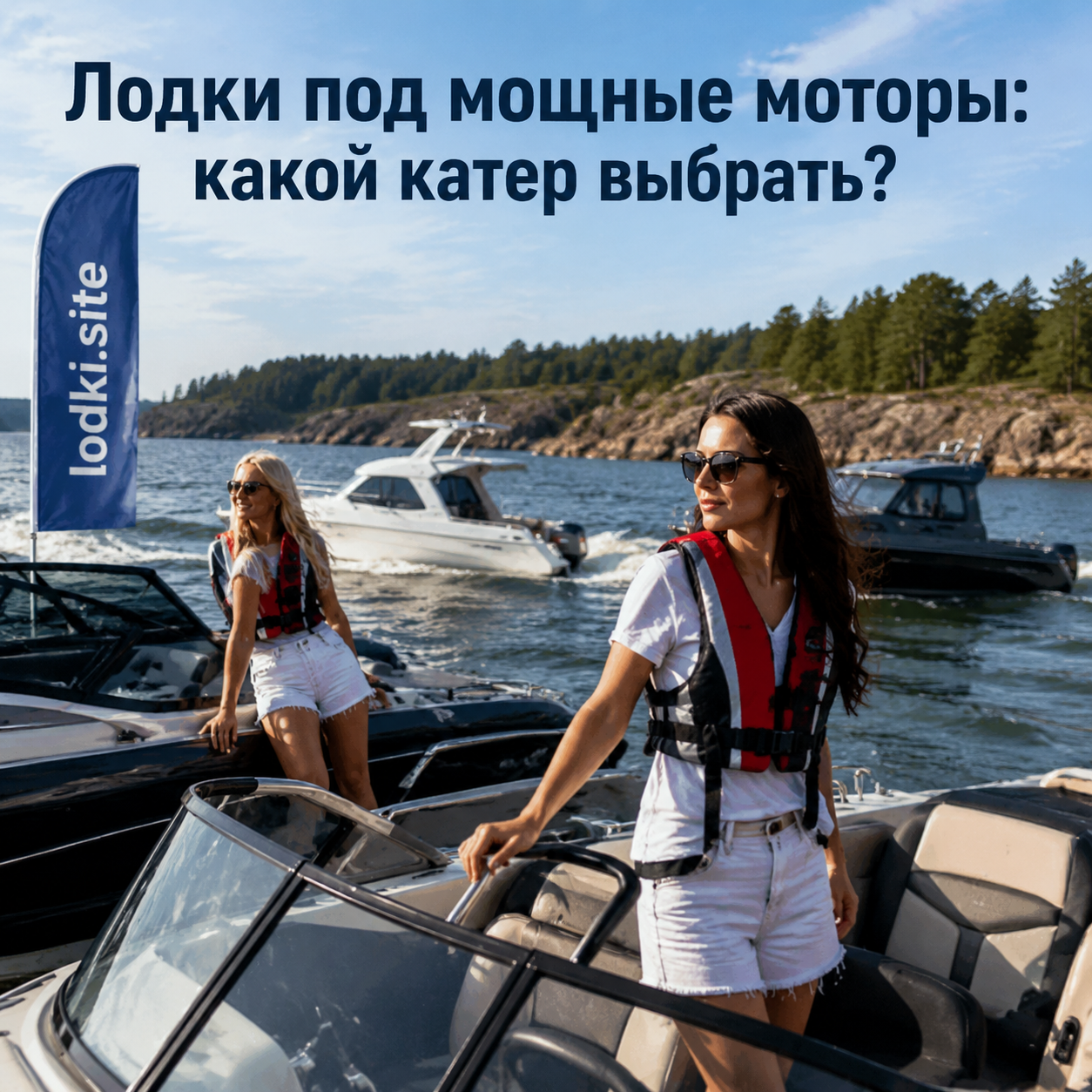 Лодки под мощные моторы: какой катер выбрать?